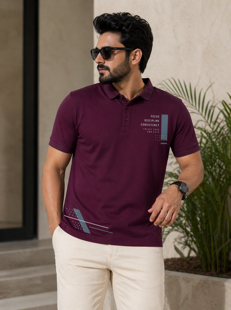 URBAN FINESSE TENCIL LYCRA T-SHIRT