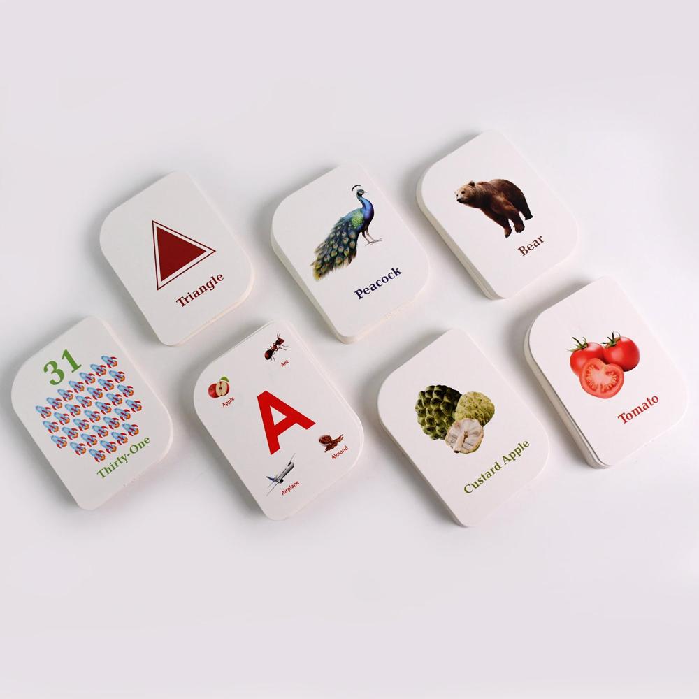 7 in 1 Kidkraft Early Learner Flashcard Combo Set ( 224 PC  CARD)