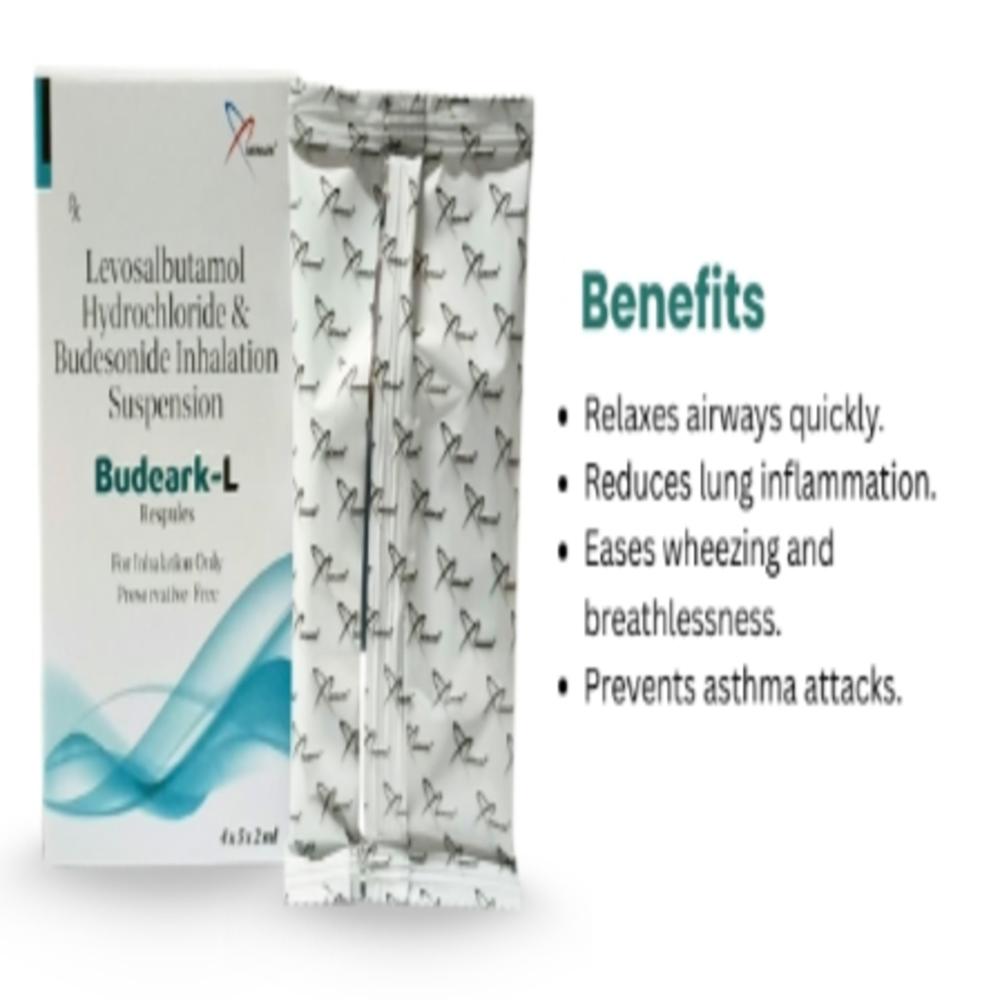 Levosalbutamol 1.25mg Hydrochloride & Budesonide 0.5mg Inhalation Suspention  
