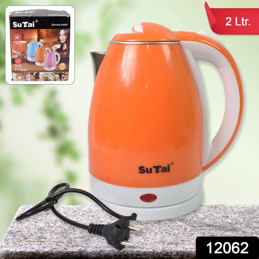Electric Kettle Boil Dry Protection, Auto Shut Off (1500, 2000W / 2 Ltr.)