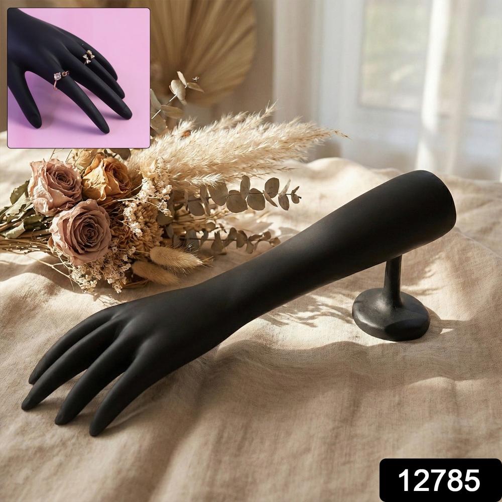 Elegant Black Hand Shaped Jewelry Display Stand (1 Pc) - Color: Mix