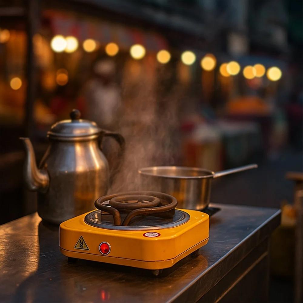 Electric Single Coil Hot Plate (1 Pc) - Product Type: Home & Kitchen