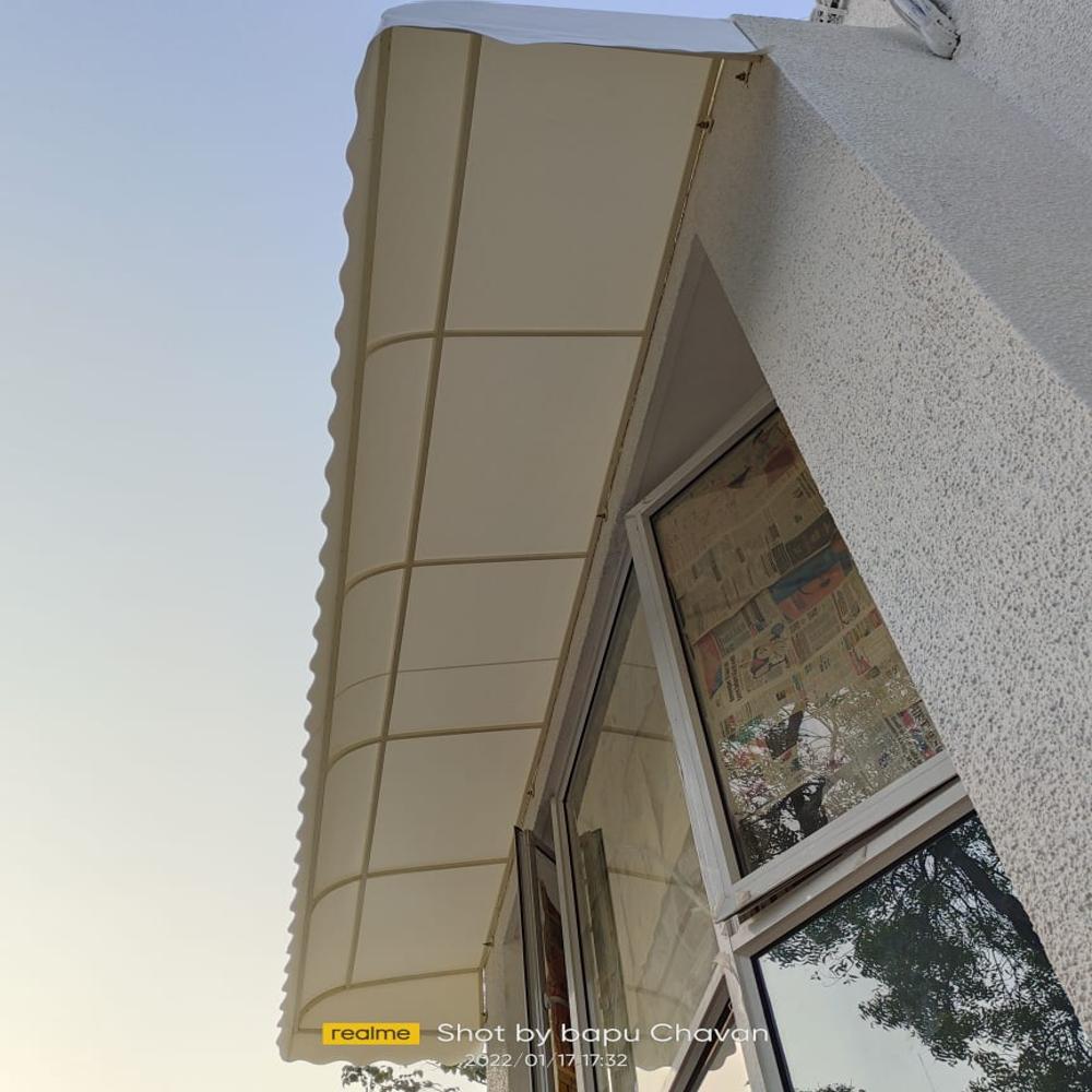 Window Awnings Canopy - Color: Grey