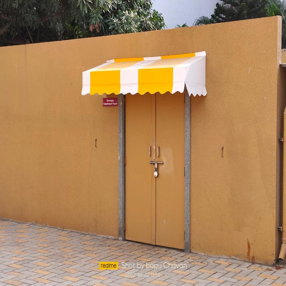 Window Awnings Canopy - Color: Grey