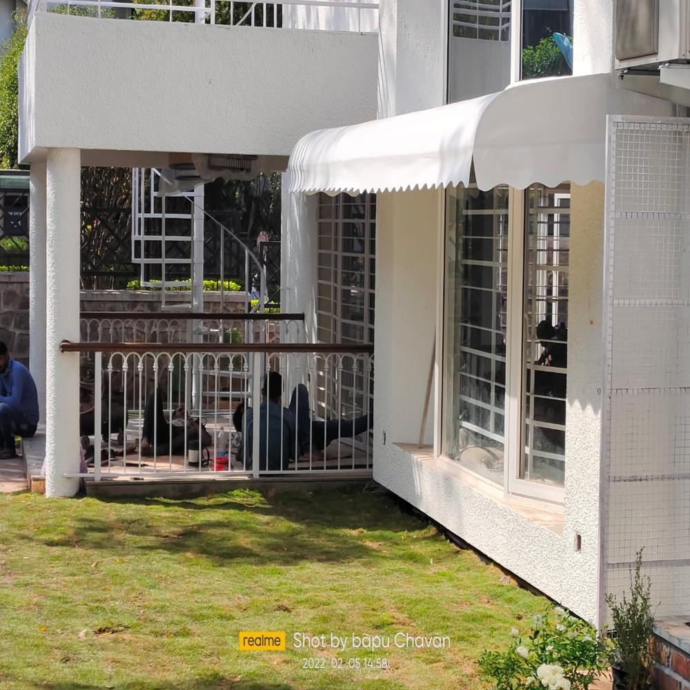Window Awnings Canopy - Color: Grey