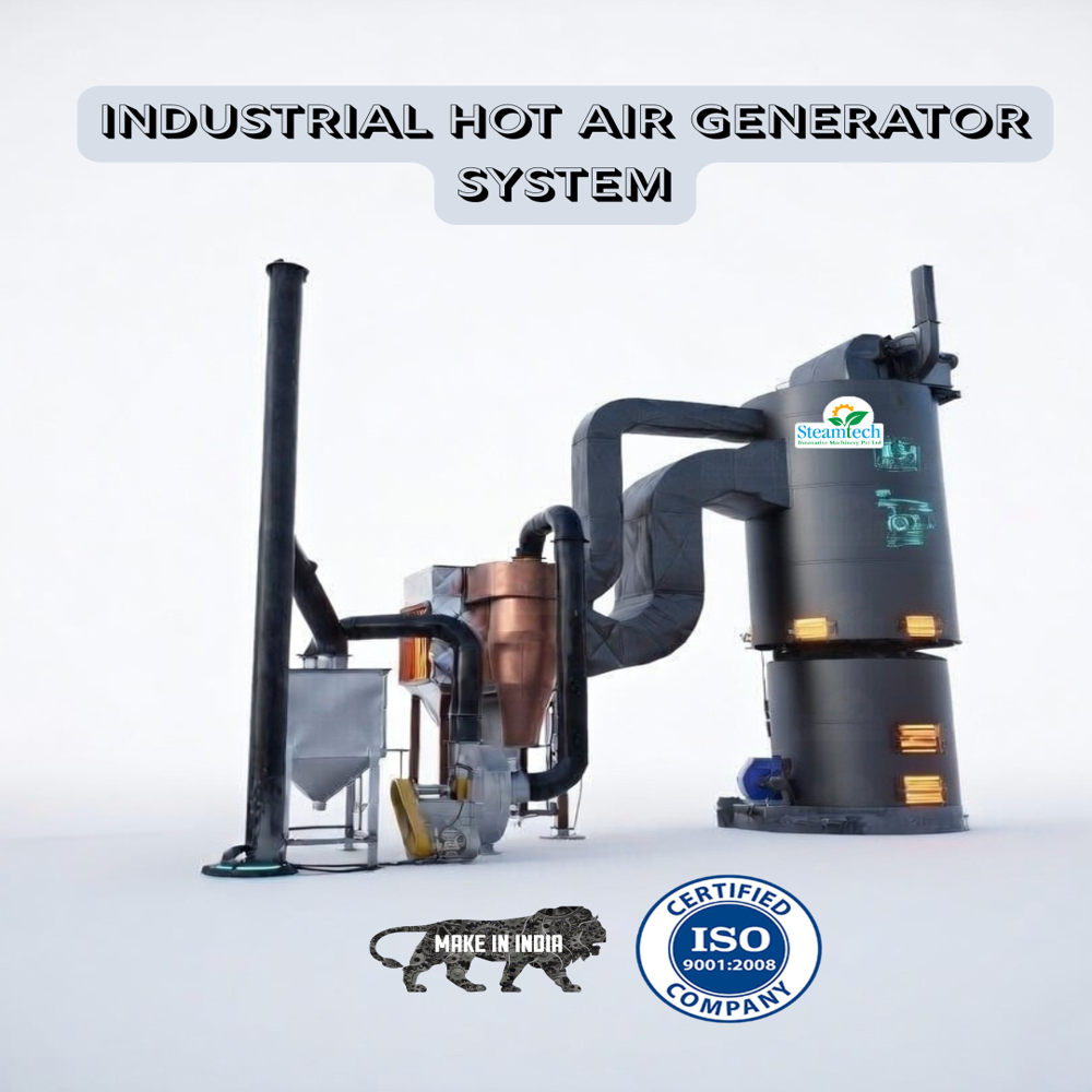 steamtech industrial hot air generator system