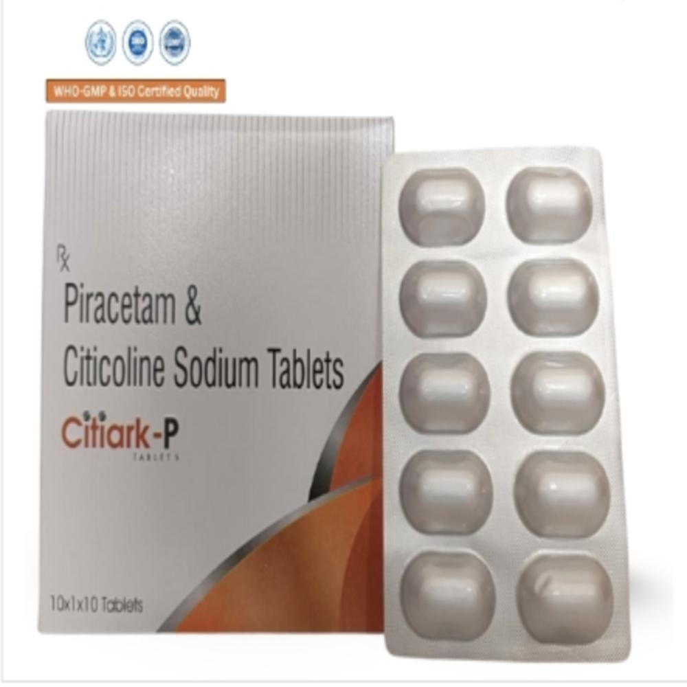 Citicolin 500mg + Piracetam 800mg Tablet