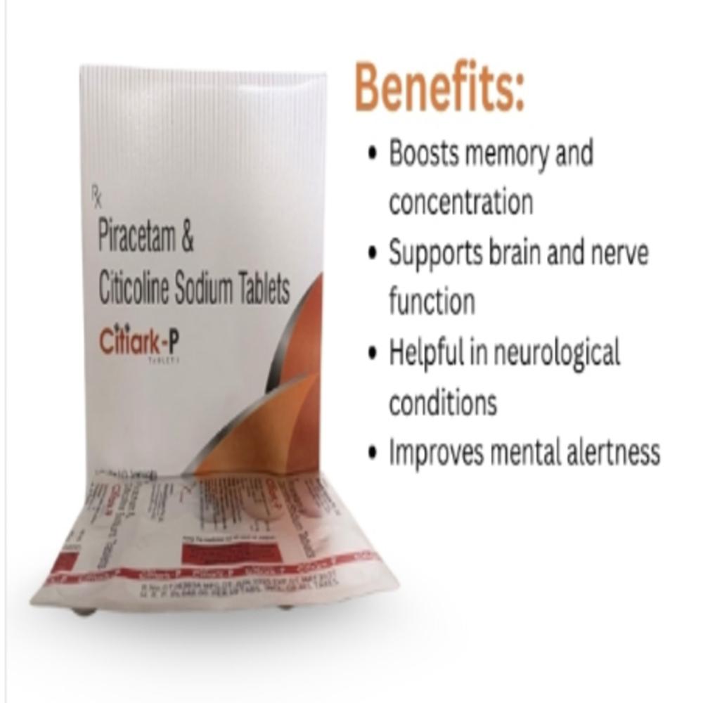 Citicolin 500mg + Piracetam 800mg Tablet