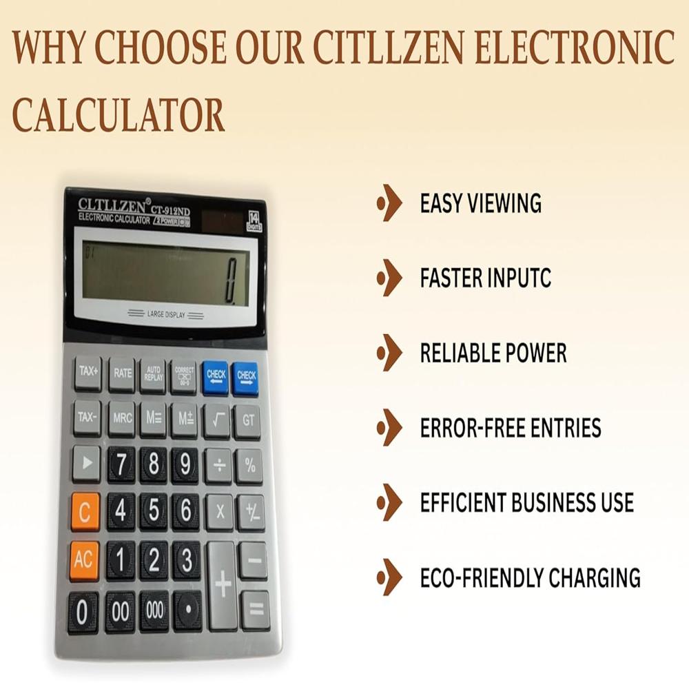 Citllzen CT-912GC Electronic Calculator.