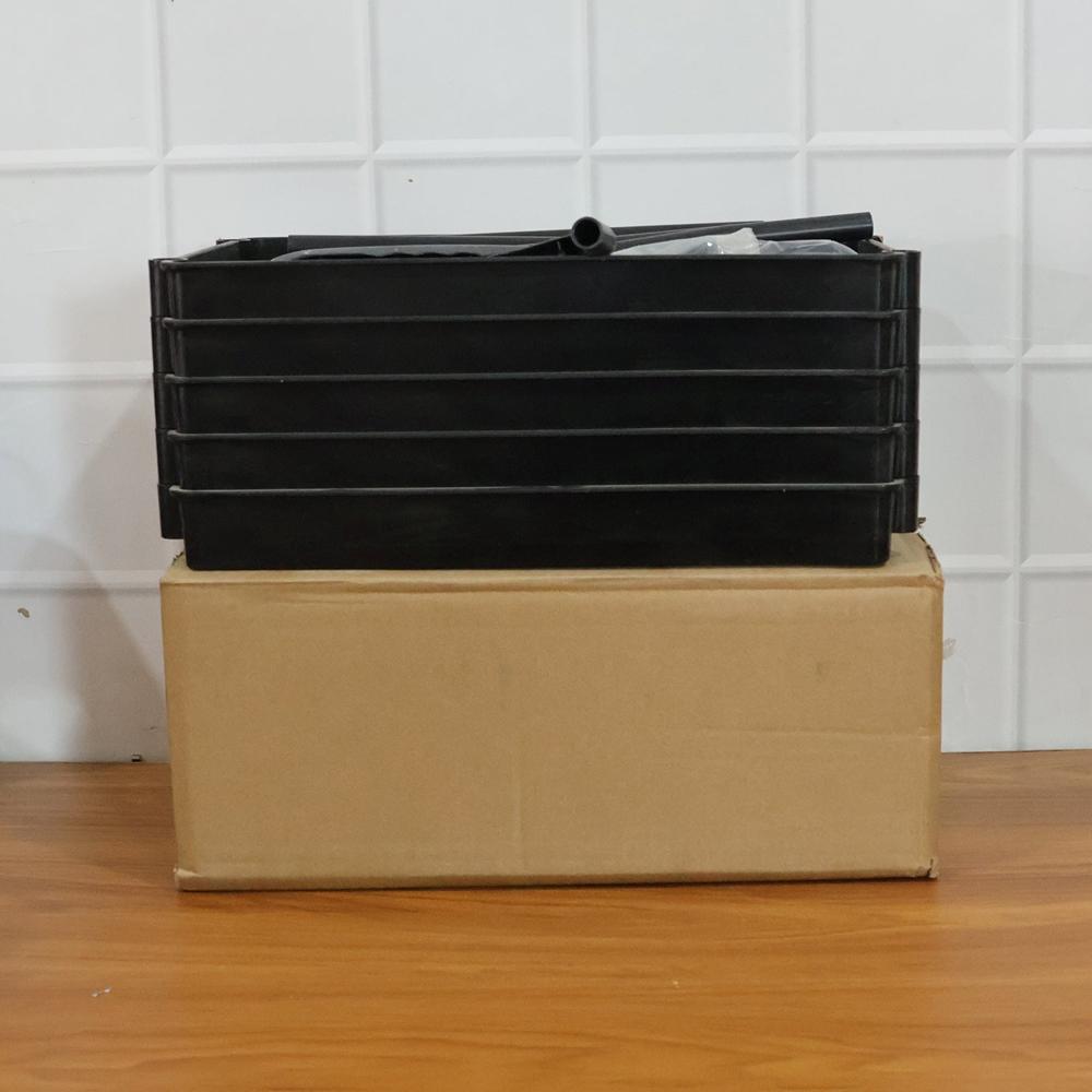 5 Layer Multipurpose Rolling Storage Rack (1 Pc) - Color: Mix