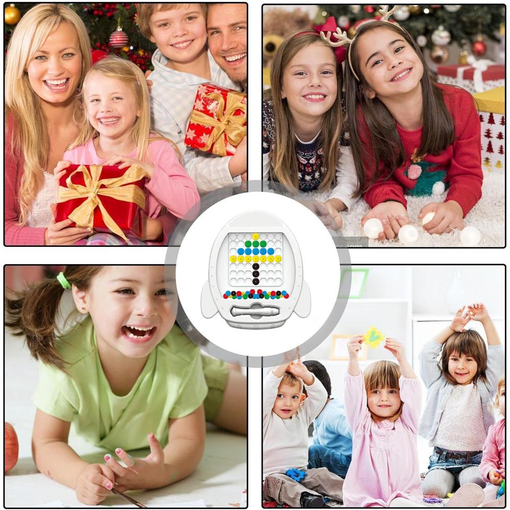 Space Ro-cket Magnetic Painting Board For Kids - Weight: 385 Grams (g)