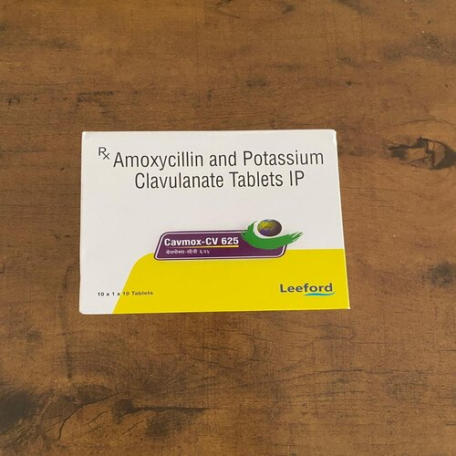 Cavmox 625 mg Tablet, Amoxicillin Clavulanic Acid Antibiotic Medicine