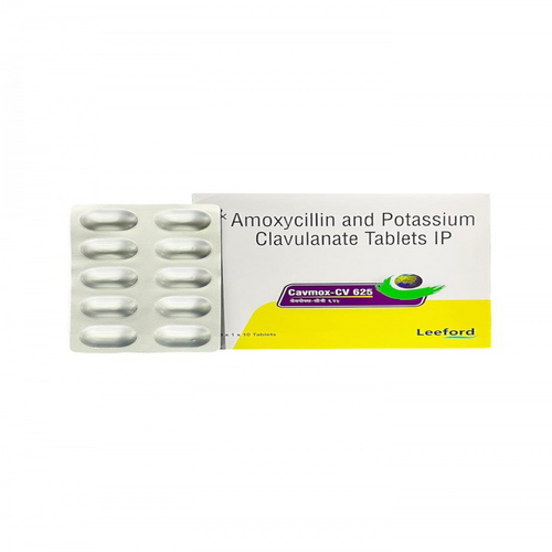 Cavmox 625 mg Tablet, Amoxicillin Clavulanic Acid Antibiotic Medicine