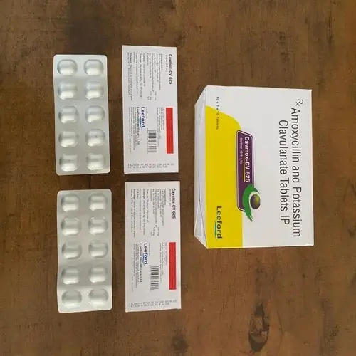 Cavmox 625 mg Tablet, Amoxicillin Clavulanic Acid Antibiotic Medicine