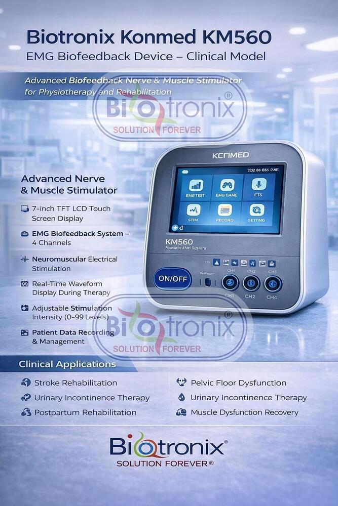 Konmed KM-560 Biofeedback Machine with Electrical Stimulation Mode
