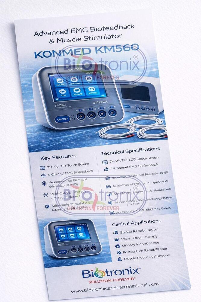 Konmed KM-560 Biofeedback Machine with Electrical Stimulation Mode