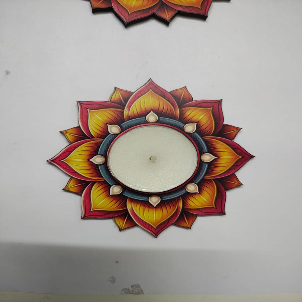 Decorative Tealight Candle Holder for Diwali