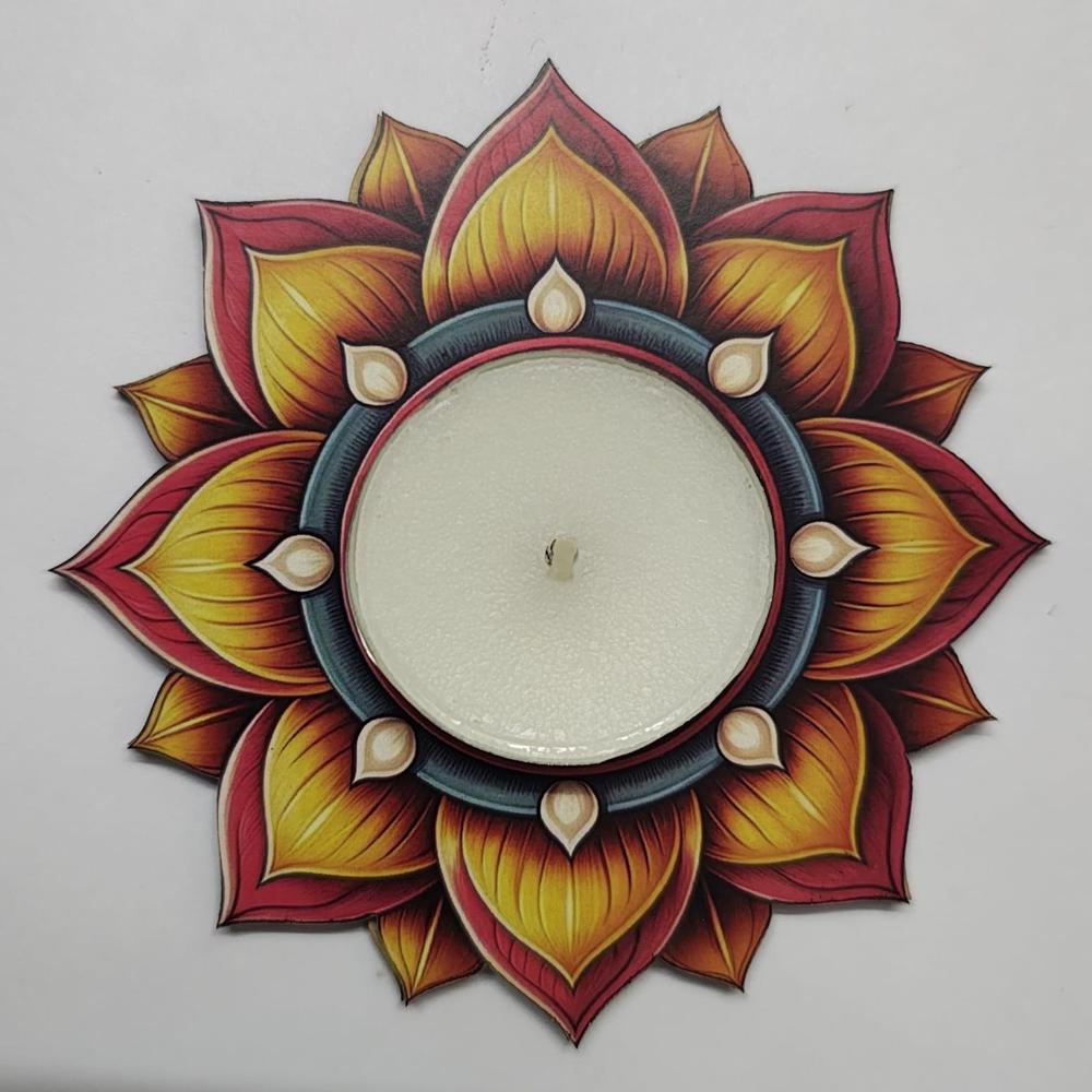 Decorative Tealight Candle Holder for Diwali