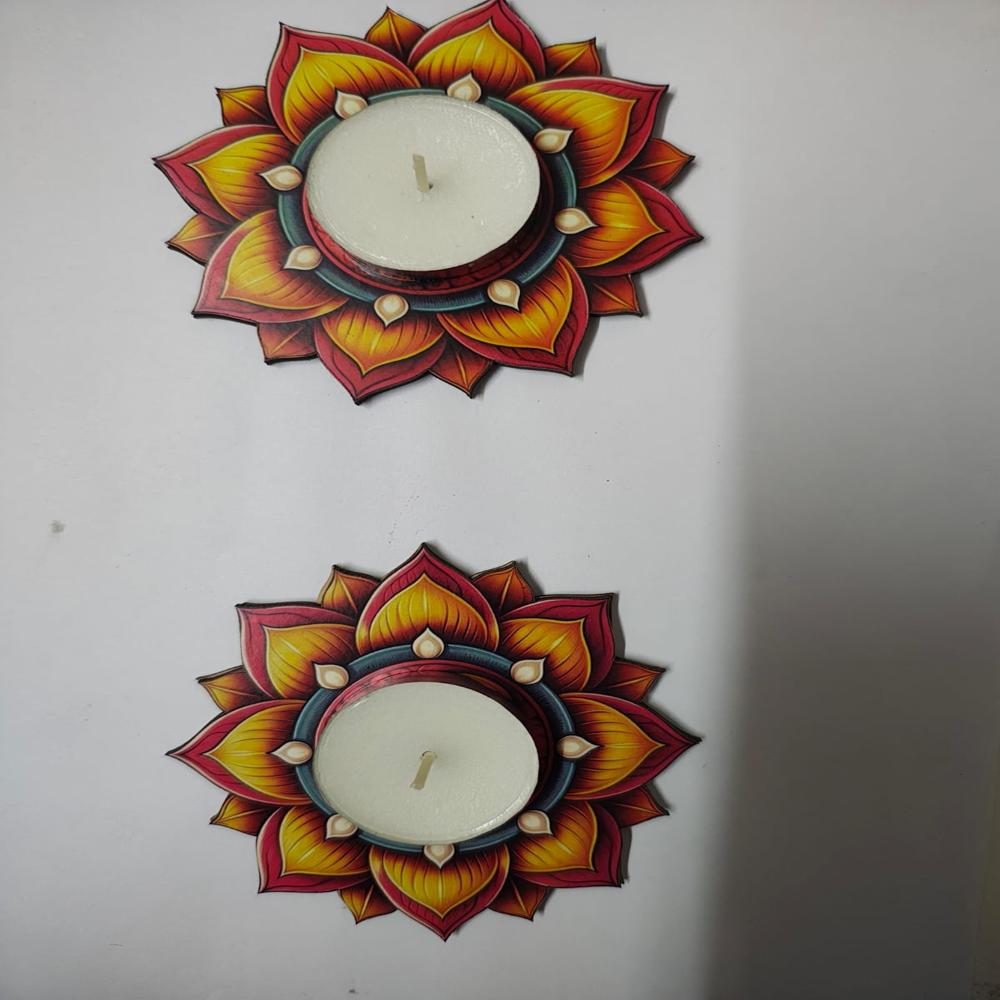Decorative Tealight Candle Holder for Diwali
