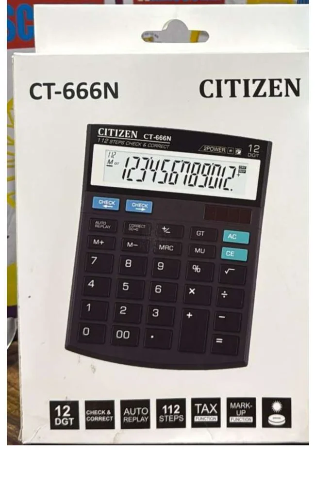 Citizen CT-666N Calculator