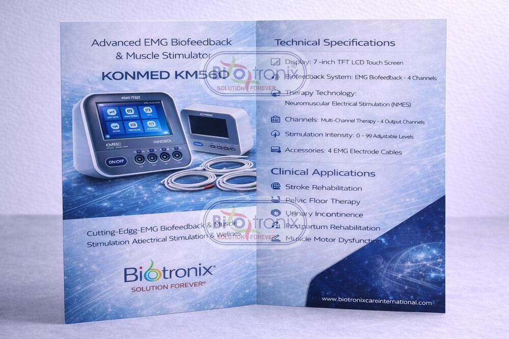 Konmed KM-560 Physiotherapys Biofeedback Device with EMG Analysis