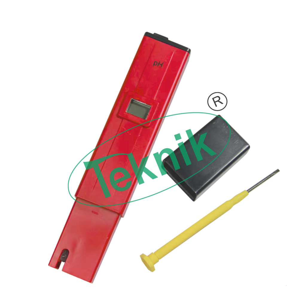 Pocket Ph- Meter - Color: Red Black