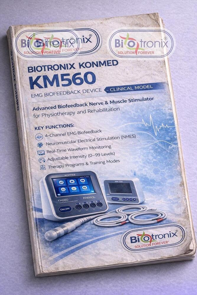 Konmed KM-560 Clinical EMG Biofeedback Device with Therapy Programs