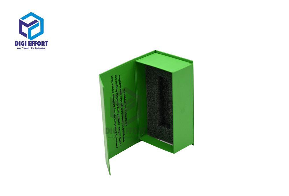 Green Magnetic Rigid Box