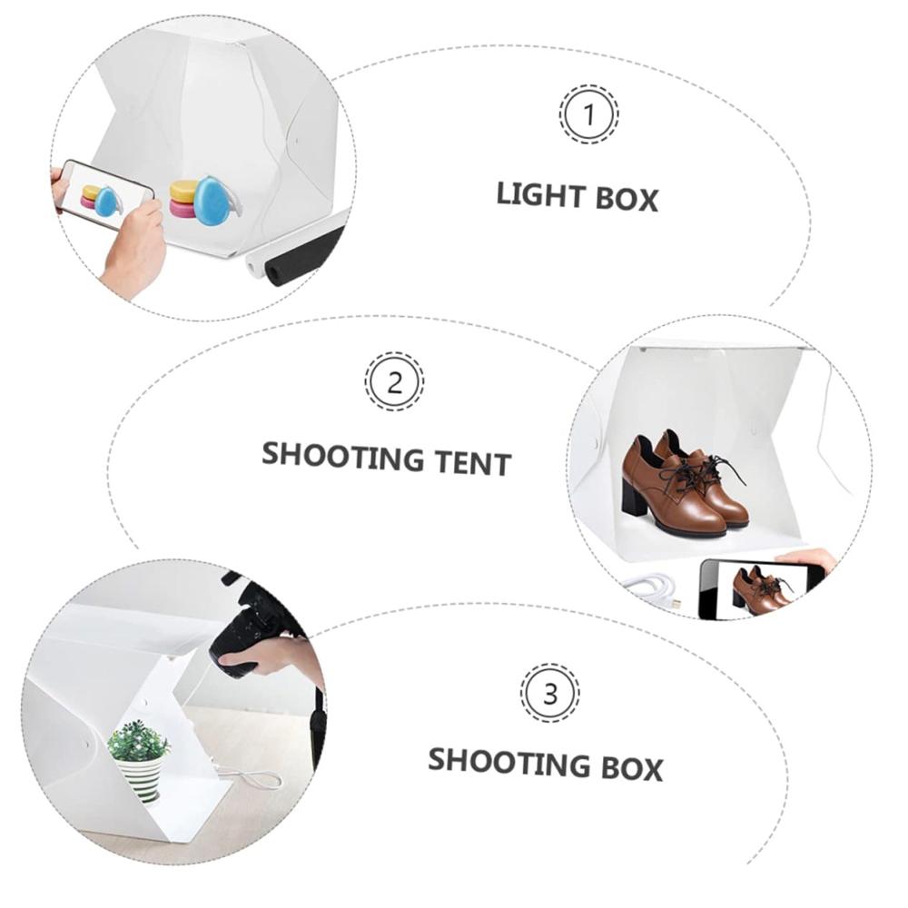 Portable LED Photography Light Tent