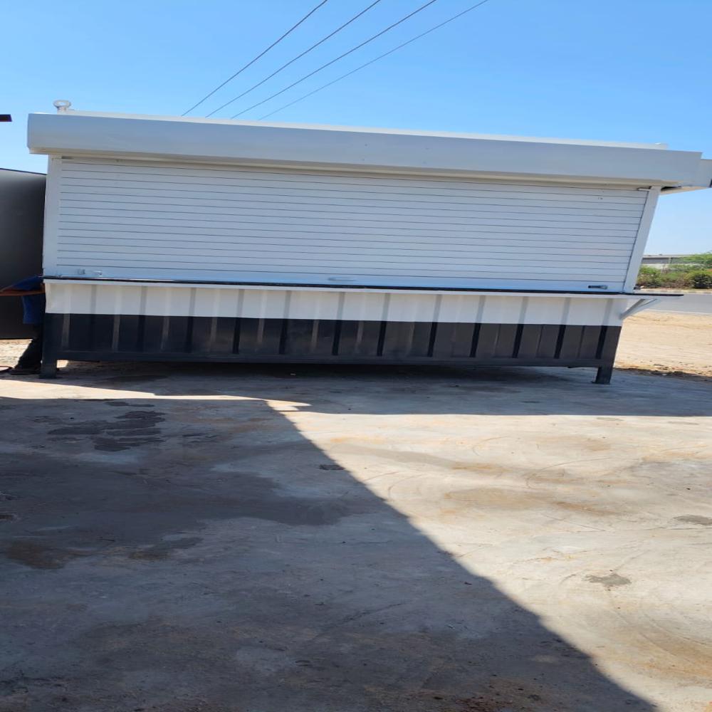 Portable Shop Cabin - Color: Gray