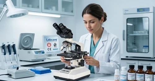 Up To 1000 X REASERCH BINOCULAR MICROSCOPE BM-6bi, For Pathological Lab, LED