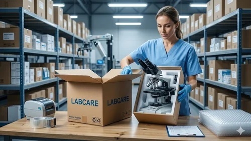 Up To 1000 X REASERCH BINOCULAR MICROSCOPE BM-6bi, For Pathological Lab, LED