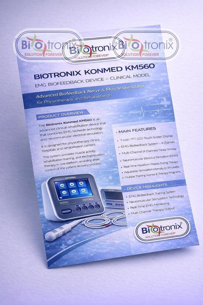 Konmed KM-560 Professional Biofeedback Machine with Therapy Modes