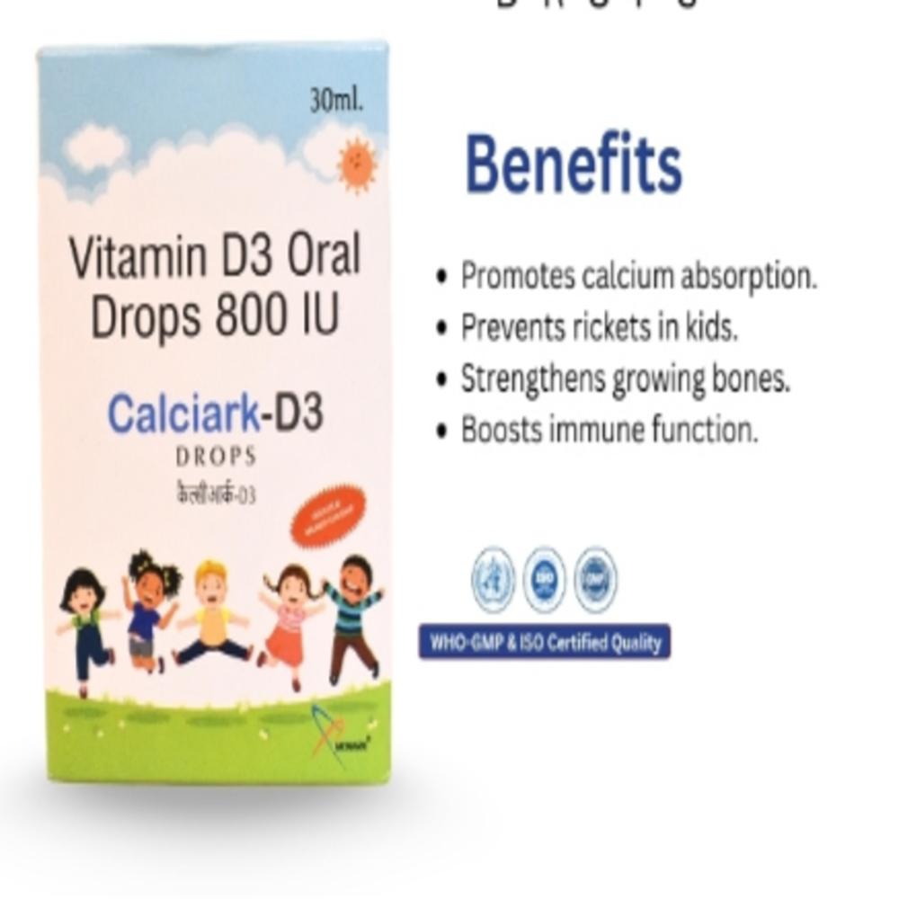 Vitamin D3-800 IU Drops With Monocarton