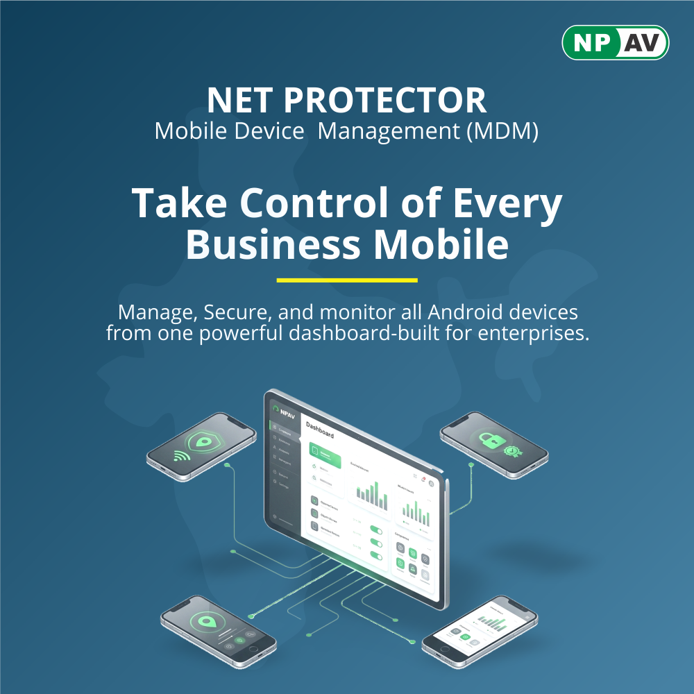 Net Protector Mobile Device Management 1 User 1 year