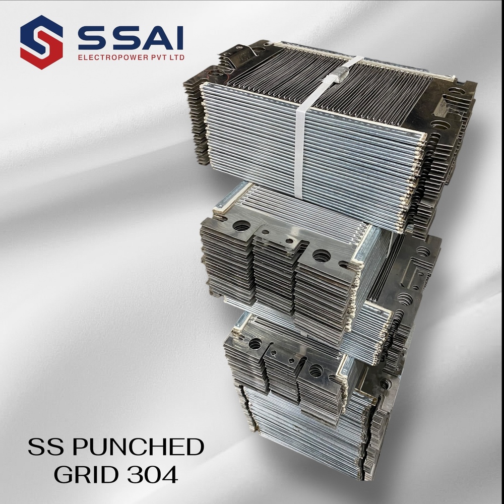 SS 304 Punched Grid  Power Resistance Element