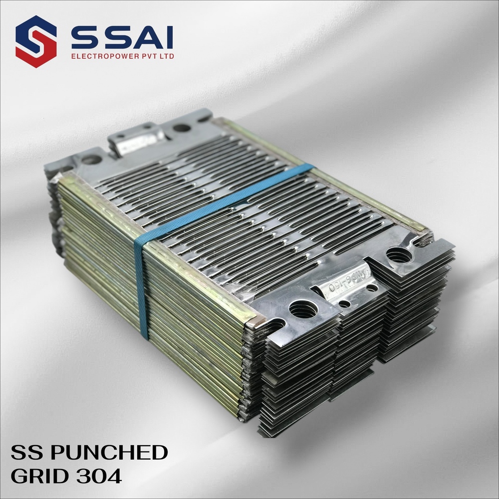 SS 304 Punched Power Grid Element