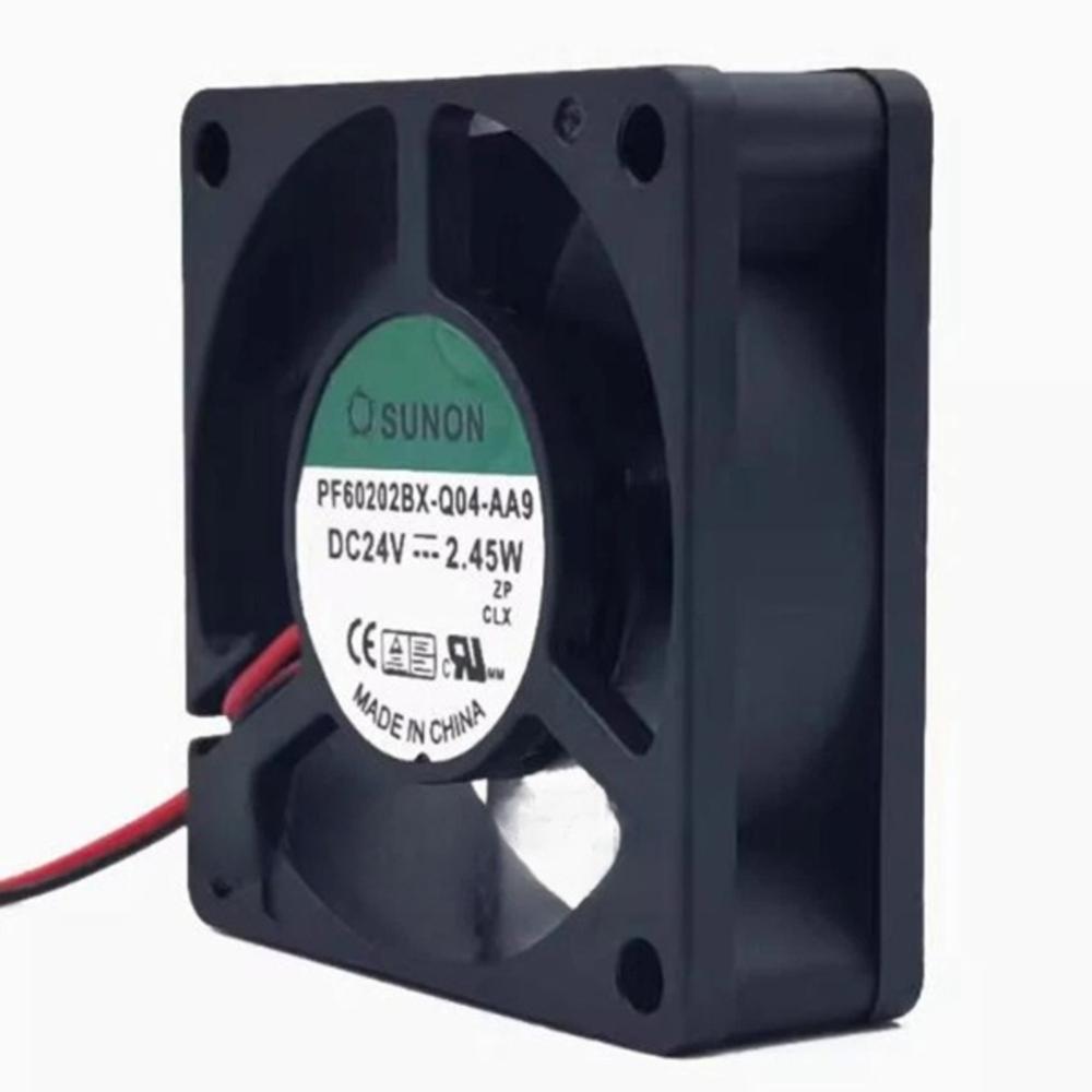 SUNON PF6020BX-Q04U-AA9 24V DC 2.45W 6020mm Ball Bearing Industrial Axial Cooling Fan