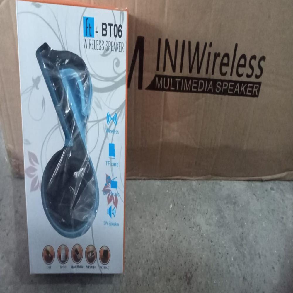 Mini Portable Music Note Bluetooth Speaker for Phone & Computer