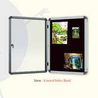 Covered Notice Board - Assembly: Pre-assembled Or Easy Wall Fix Installation