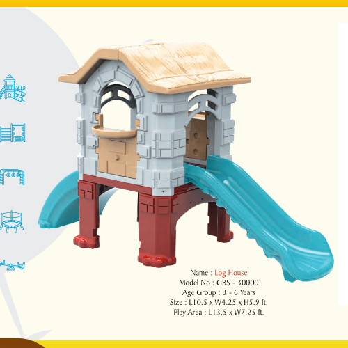 GBS30000 Pre School Kids Log House
