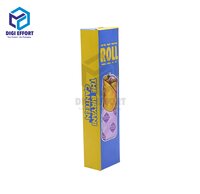 Kathi Roll Packaging Box - Color: Yellow