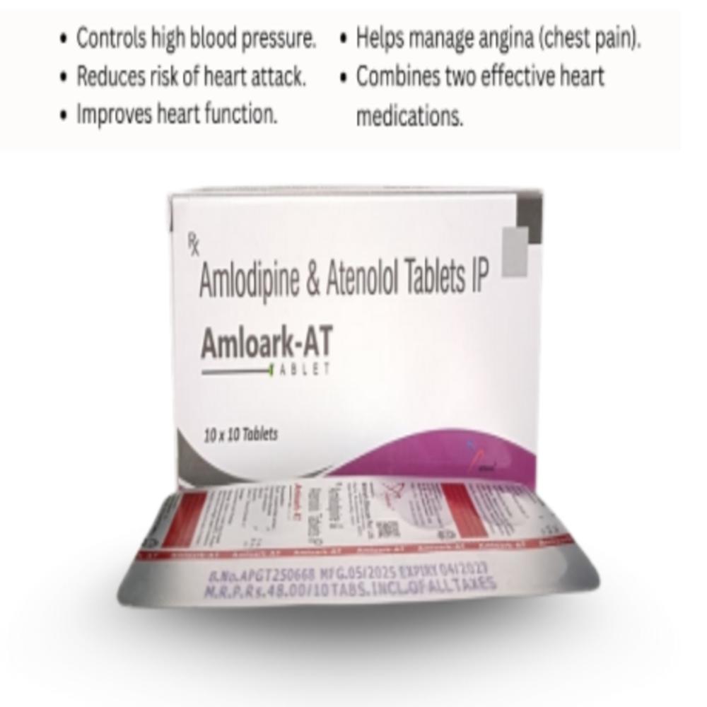 Amlodipine And Atenolol Tablets Ip - Brand Name: Amloark-at