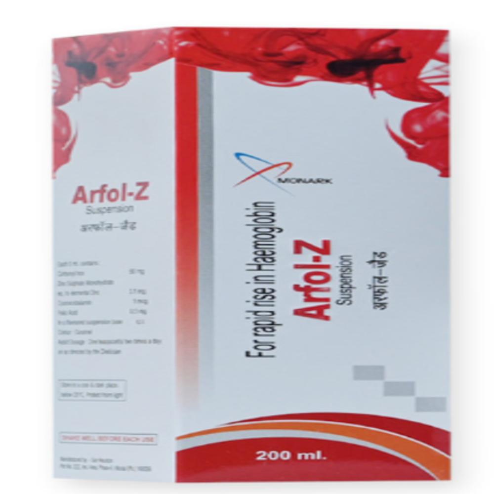 Carbonyl Iron 25mg + Zinc Sulphate 11mg + Vitamin B12 6mcg + Folic Acid 500mcg Syrup With Monocarton (DRUG)