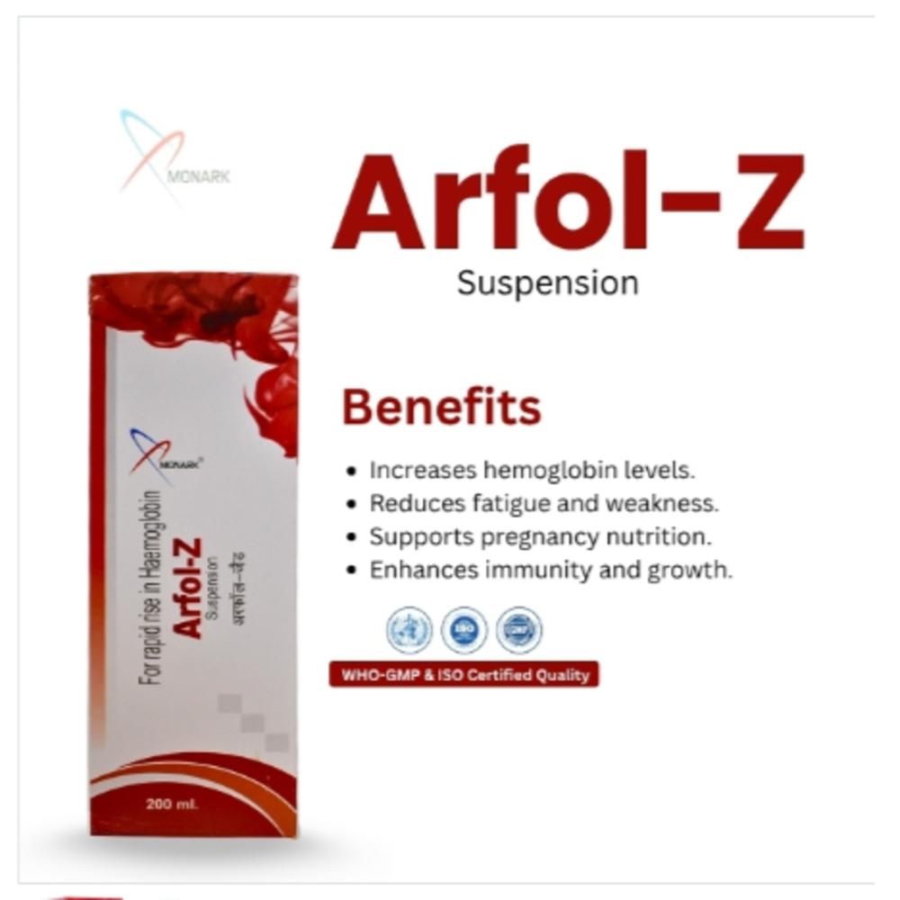 Carbonyl Iron 25mg + Zinc Sulphate 11mg + Vitamin B12 6mcg + Folic Acid 500mcg Syrup With Monocarton (DRUG)