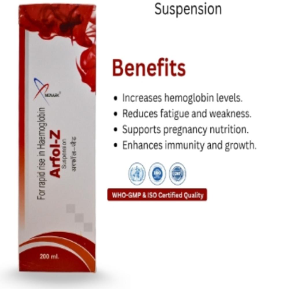 Carbonyl Iron 25mg + Zinc Sulphate 11mg + Vitamin B12 6mcg + Folic Acid 500mcg Syrup With Monocarton (DRUG)