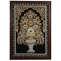 Jeweled Floral Vase Elegance