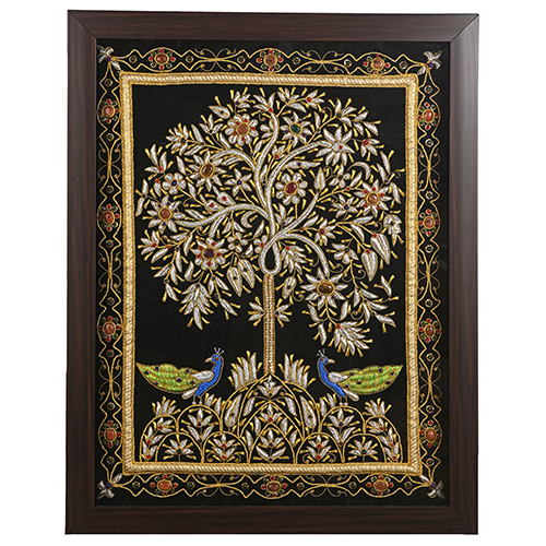 Jeweled Tree with Peacocks
