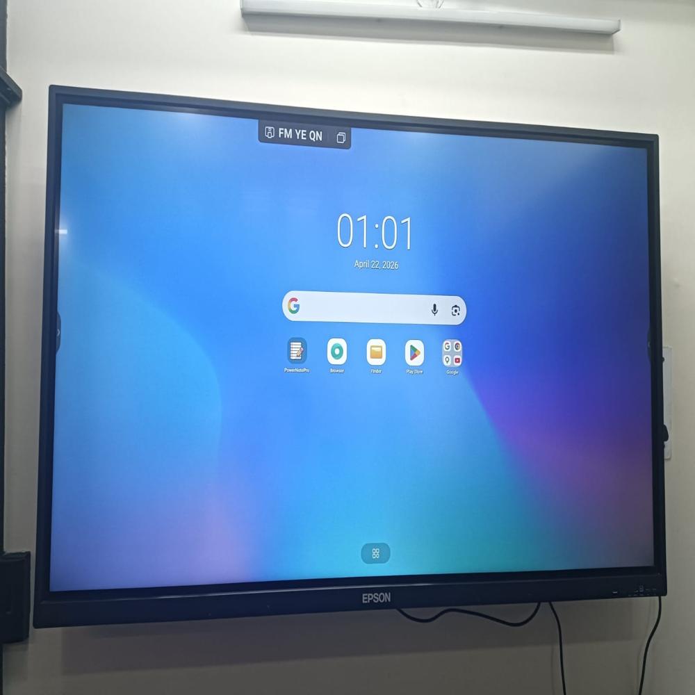 Epson Ei-p8601 Interactive Flat Panel - Advantage: Energy Efficient