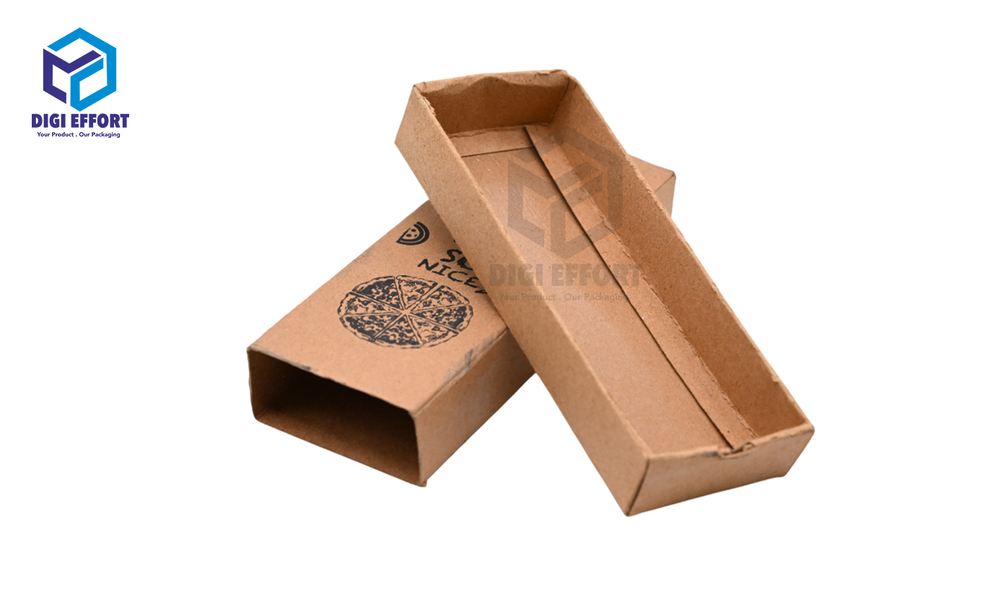 Pocket Pizza Packaging Box - Material: Kraft Paper